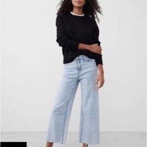 Banana Republic Light Blue Wide Leg Jeans